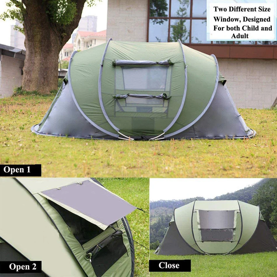 1-4 Person Outdoor Automatic Camping Tent Beach Tent for Outdoor Waterproof Beach Camping Travel camping tent portable tent
