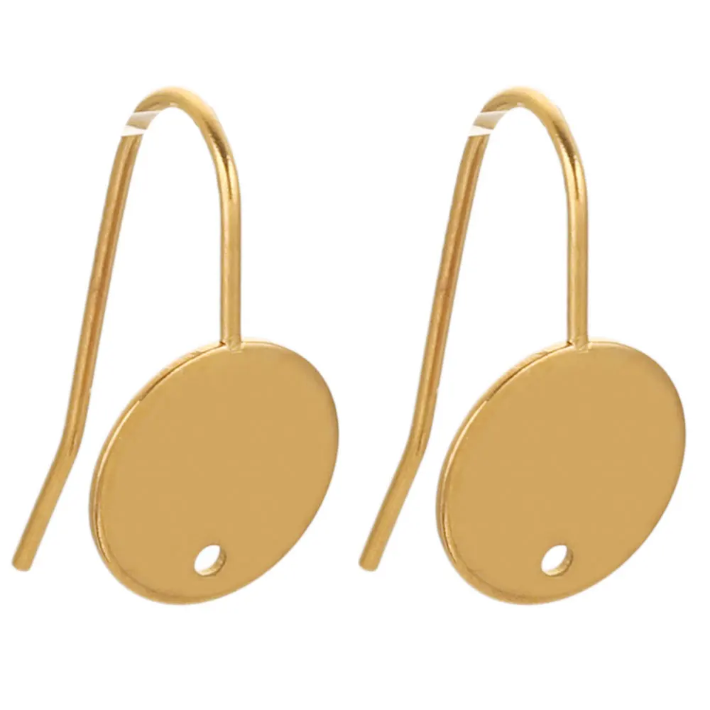 10 Stück Edelstahl Französisch Haken Ohrring Haken Verschluss DIY Herstellung Zubehör Komponenten Teile für Ohrring Zubehör Blank Craft