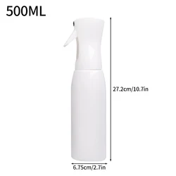 Multipurpose Refillable Mist Sprayer Bottle for Gardening, Hairstyling, and Kitchen Use (S6 500ml)
