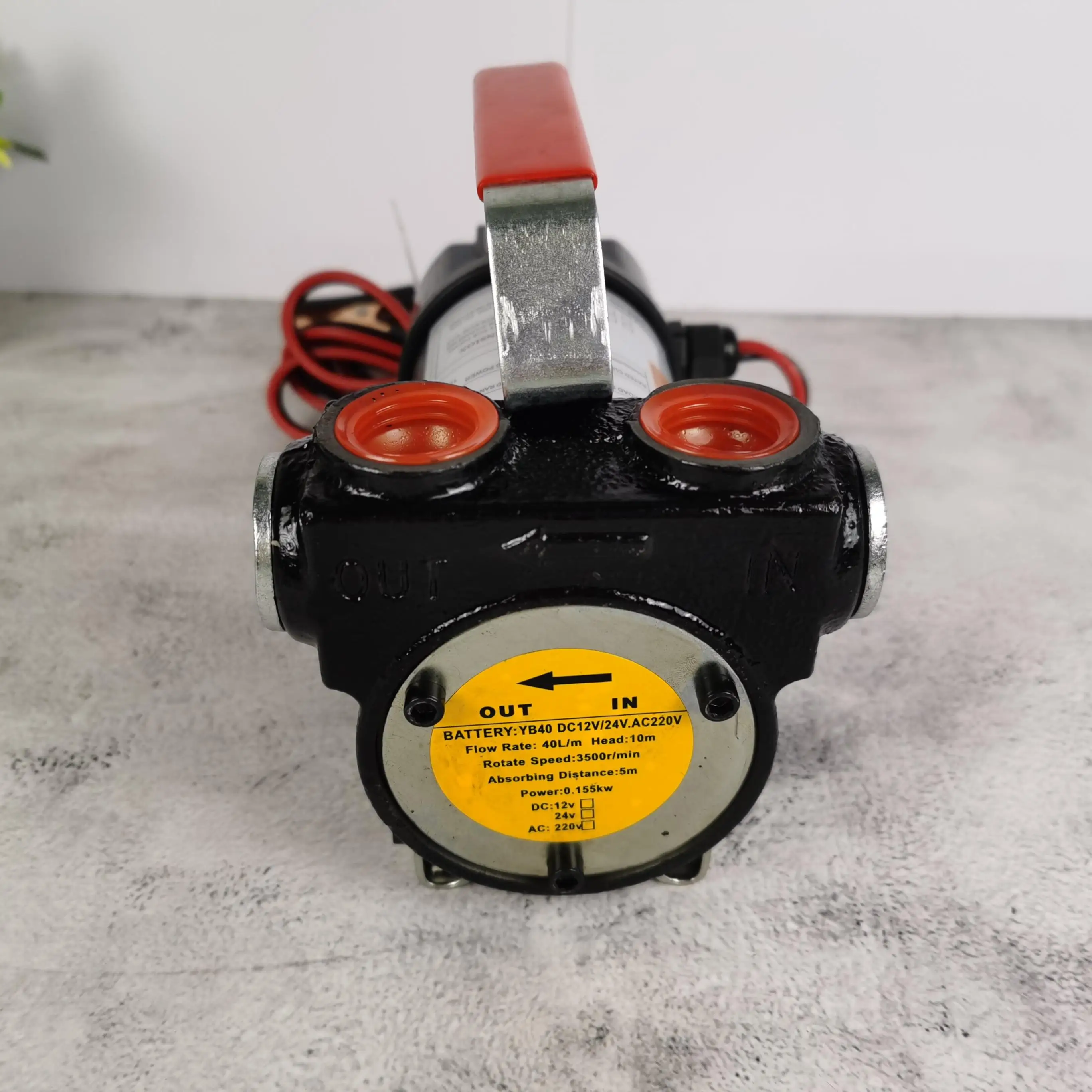DC 24V gear OIL PUMP 12V pump