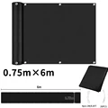 Black 0.75X6M