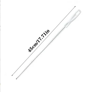 1 PC อ่างล้างจานแปรงทําความสะอาดท่อระบายน้ํา,ท่อระบายน้ํา Clog Remover, Bendable SINK Overflow ท่อระบายน้ําแปรงท่อระบายน้ําสําหรับห้องน้ําห้องครัว 2