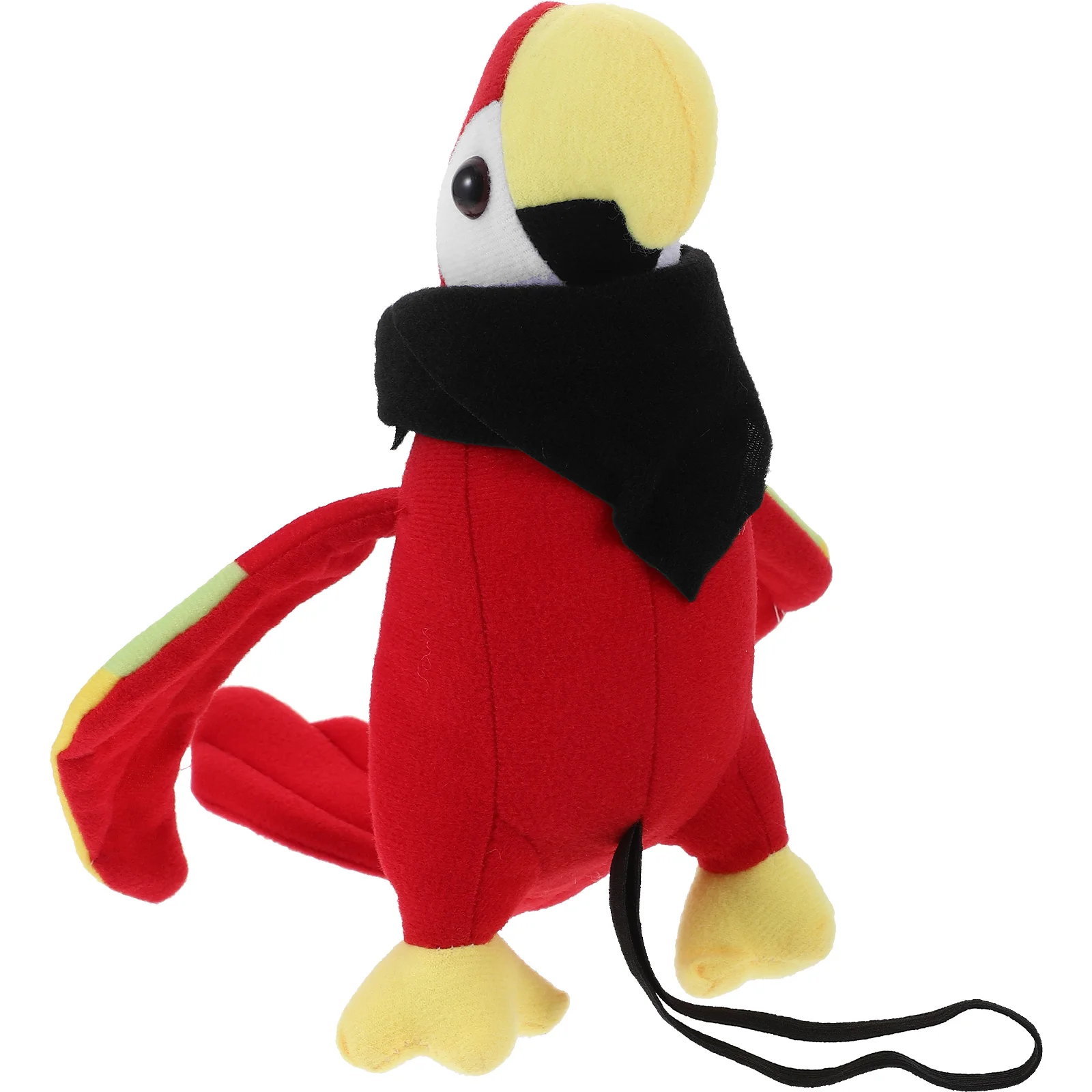 

Halloween Pirate Costume Accessory Cosplay Outfits Simulation Parrot Ornaments Props Realistic Stuffed Bird Model Plush Supply