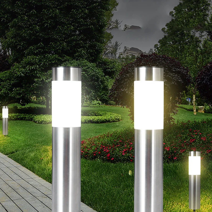 

Solar Pathway Lights Outdoor Waterproof Solar Landscape Light Stainless Steel Solar Garden Light for Patio Lawn Driveway Decor