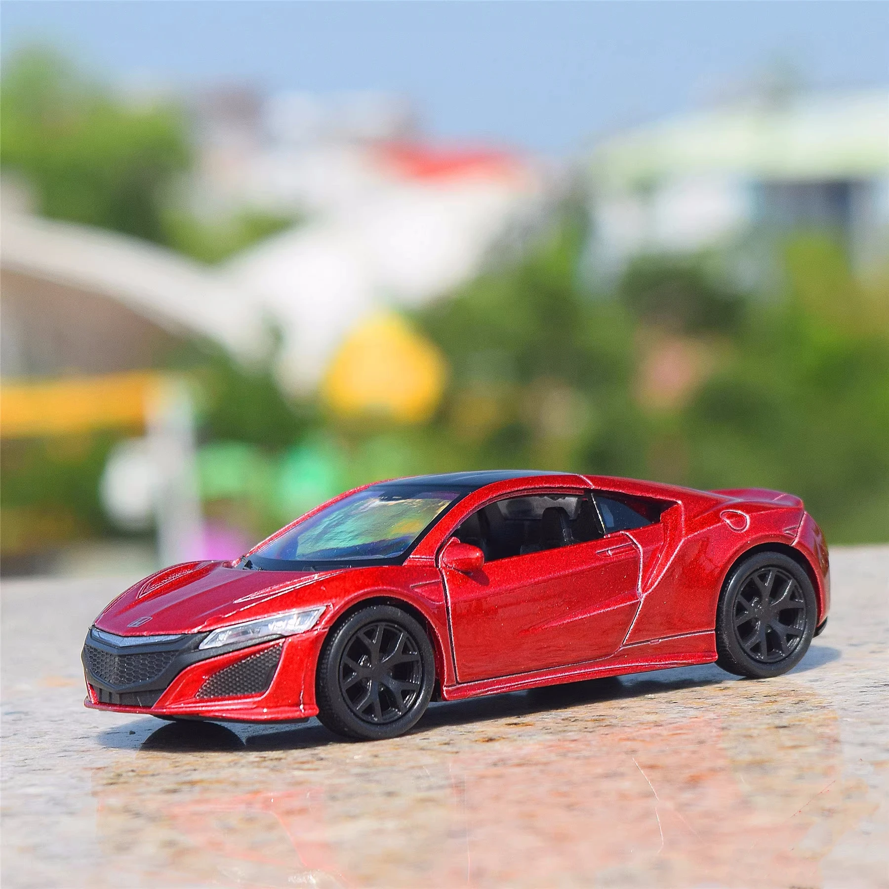 

Модель автомобиля Welly 1:36 Honda NSX 2017 из сплава, модель игрушечного автомобиля из литого металла, Коллекционная модель автомобиля, подарок для мальчика