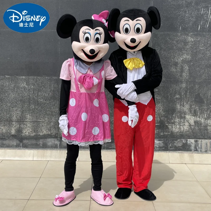 

Disney Mickey Mouse Minnie Cosplay Mascot Toy Costume Adult Anime Cartoon Advertising Party Large Plush Advertising Event Party