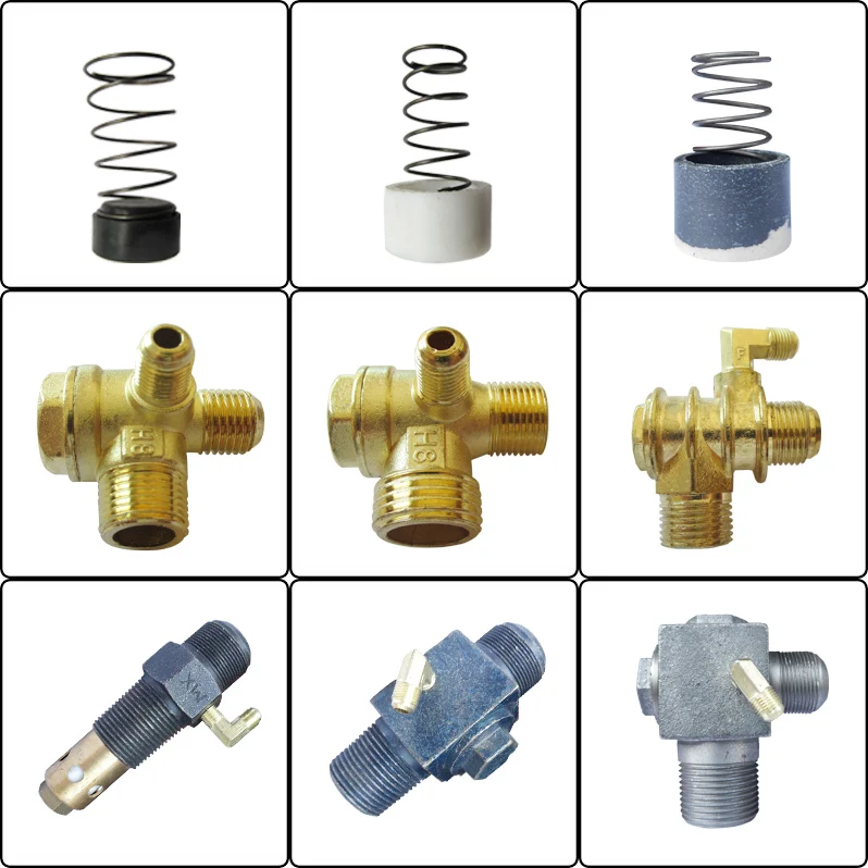 

1/8" 3/8" 1/2"9x10x13x14x16x19x20mm M/F Thread Air Compressor Fittings Male Thread Check Valve 1/8"Female x 3/8"Male x 1/2"Male