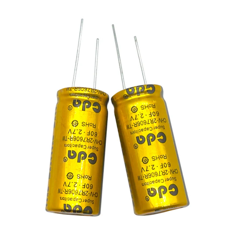 2.7V60F Farad Capacitor Original 2.7V 60F Super Capacitor Energy