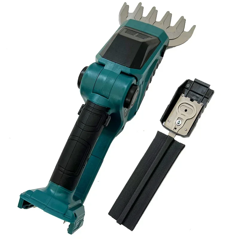 Electric Grass Cordless Hedge Trimmer 2-in-1 Mini Handheld Shears Operated Shrub