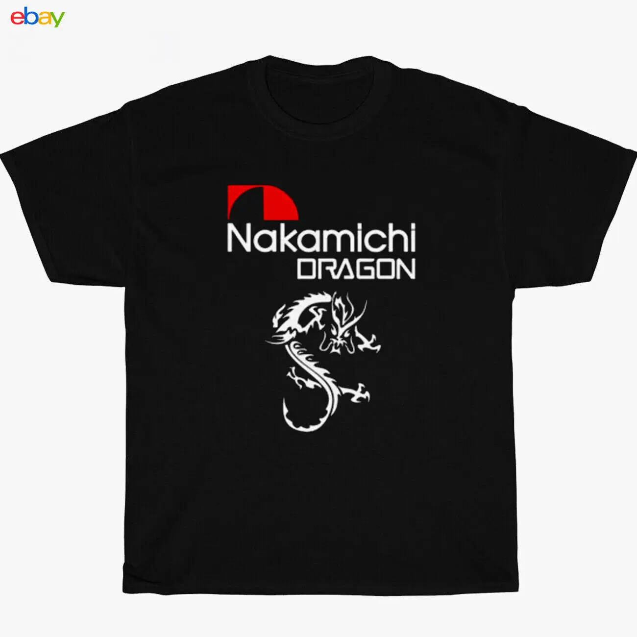 Nuova Maglietta Da Uomo Nakamichi Dragon Giradischi Logo Taglia S 3Xl Maniche Lunghe O Corte