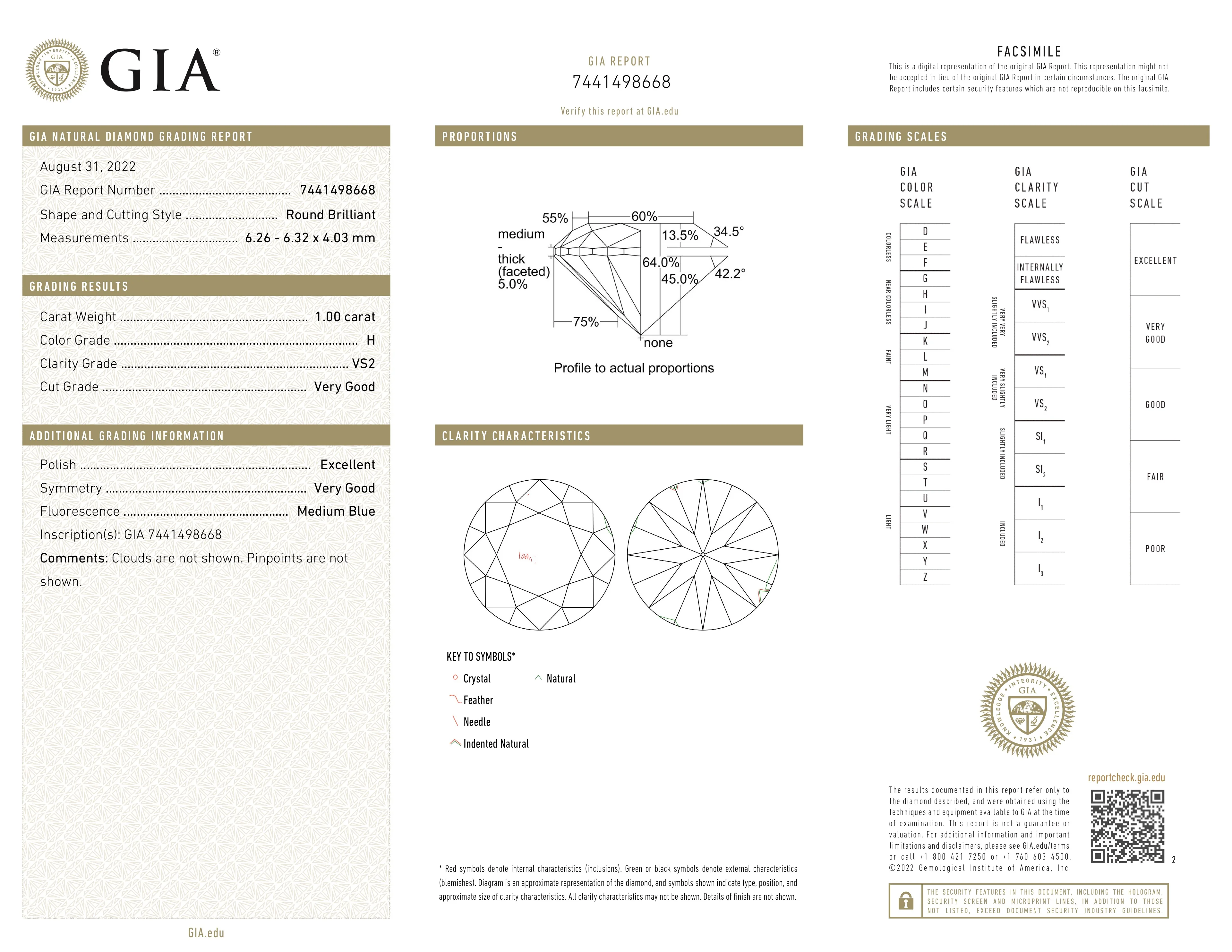 Meisidian GIA G VS2 0.3ct Very Good Cut 1 Carat Natural Diamond Loose Stone For Ring Making