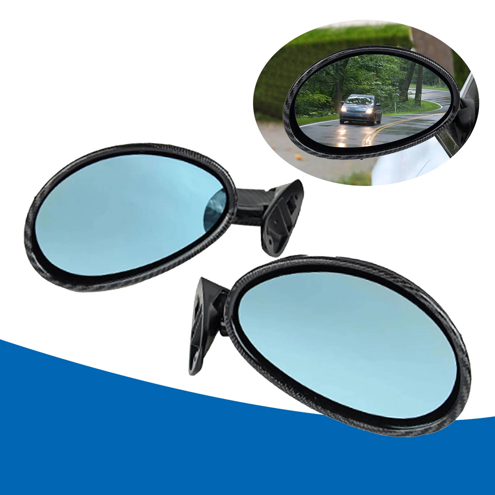 2pcs-universal-f1-style-wing-rear-view-mirrors-carbon-fiber-look-car-racing-rearview-side-wing-mirrors