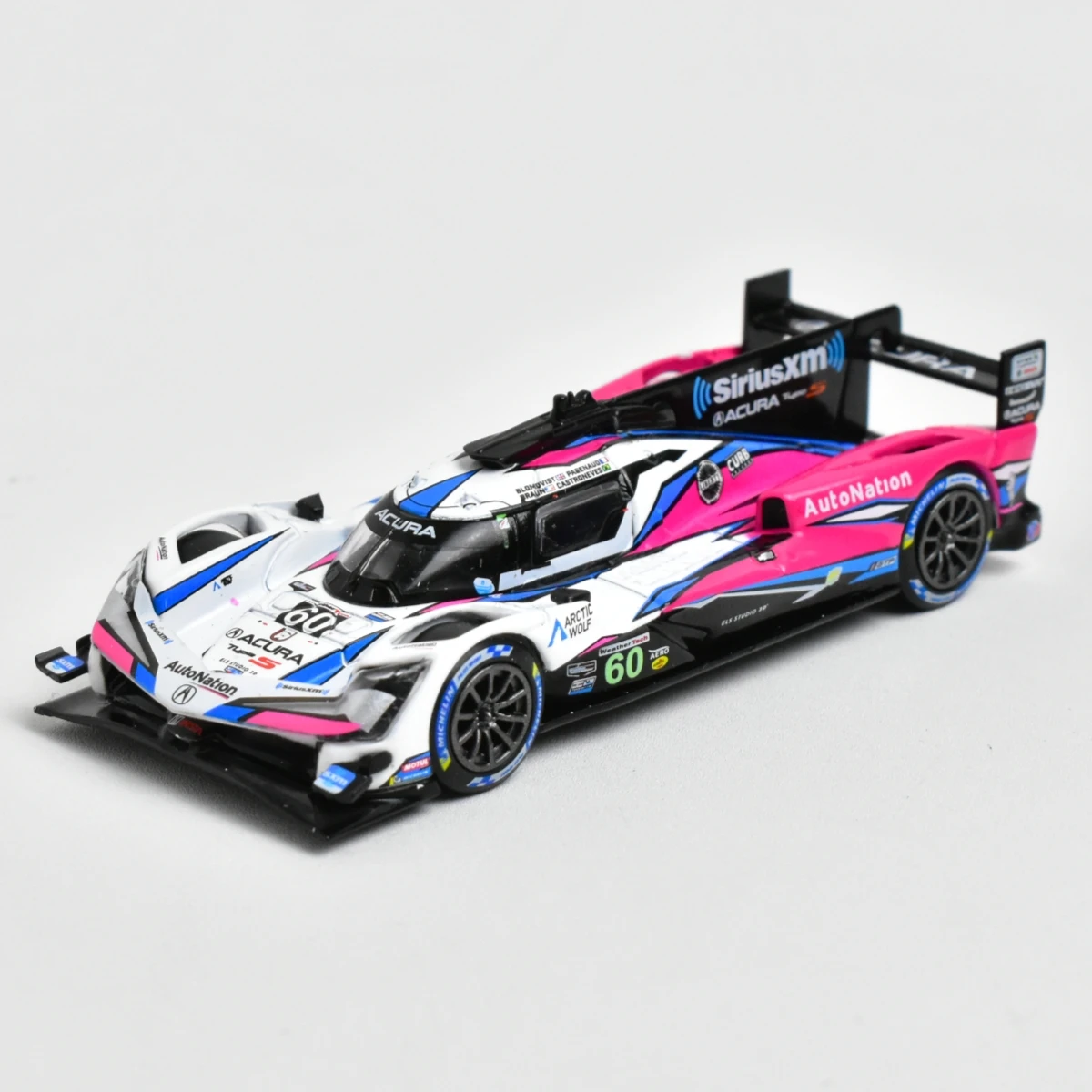 

Модель автомобиля под давлением MINIGT 1:64 668 Acura ARX-06 GTP #60 IMSA