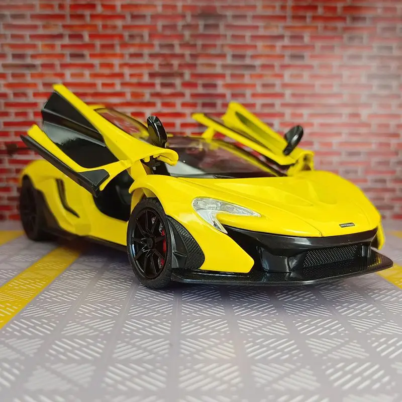 1:24 Alloy Car Model with Functional Doors and Hood, Sound and Light Features, Collector's Edition