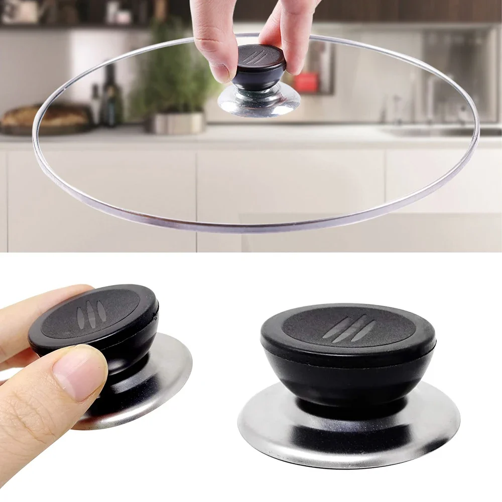 

2/4Pcs Universal Replacement Kitchen Cookware Pot Pan Lid Hand Grip Knob Handle Cover Pan Lid Handle Kitchen Accessories Tools
