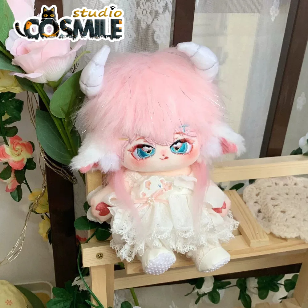 

No Attribute Kpop Star Idol Sheep Lamb Akuma Demon Pink Monster Mythical Beasts Tao Stuffed Plushie 20cm Plush Body Toy PD Sa