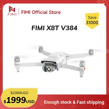 FIMI X8T Drone Lente termica a infrarossi Tripla fotocamera Gimbal RokLink 5.0 Trasmissione 20KM AI Video super notturno 4K GPS Quadcopter