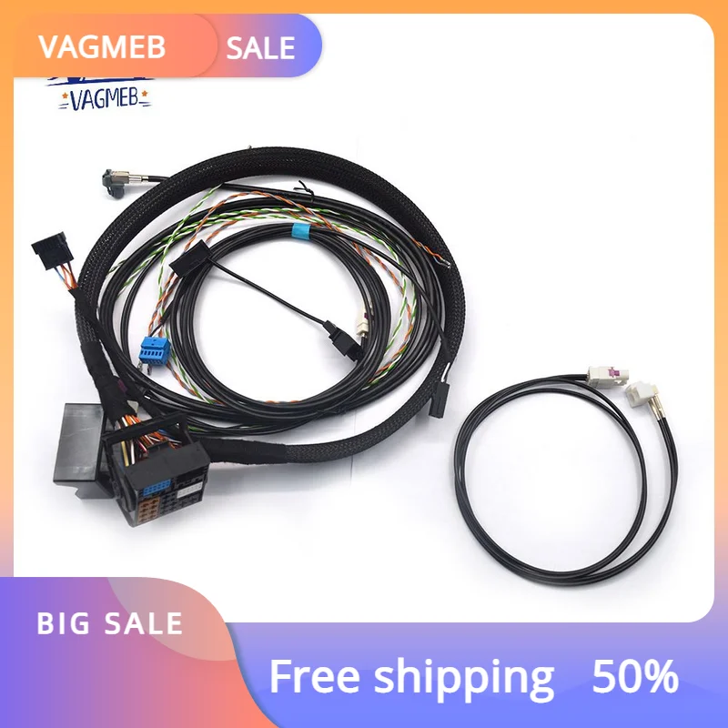 Buona Qualità Mib2 Std2 Zr Nav Scopri Pro Aggiornamento Radio Installa Cavo Adattatore Cablaggio Per Vw Mqb Golf 7 Mk7 Passat B8