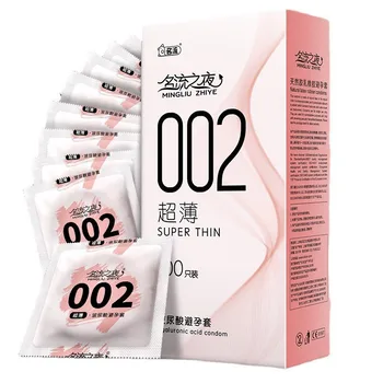 100pcs Lubricated Condoms Sexual Sex Toys Large Oil Penis Sleeves For Adult Men Ultra Thin Stimulation Condom Sex Products 1