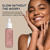 Gouttes autobronzantes 50 ml pour le corps, lotion autobronzante sans soleil, gouttes autobronzantes qui rehaussent la mélanine de la peau, bronzant liquide naturel 3