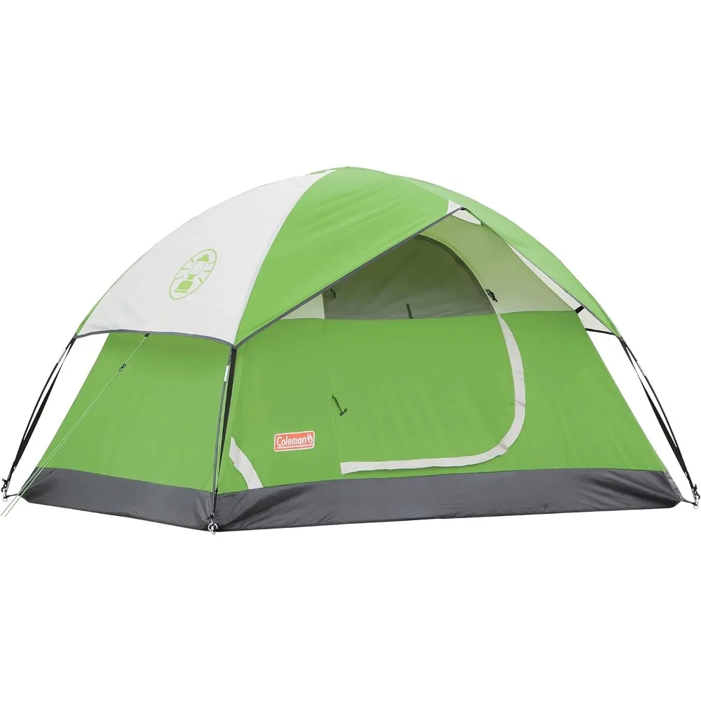 

Coleman Sundome Camping Tent 3Person Dome Tent with Easy Setup Included Rainfly and Floor to Block Freight free
