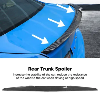 L'ala dello Spoiler del bagagliaio posteriore dell'auto da 99cm aumenta la stabilità di guida riduce la resistenza al vento universale per gli accessori delle auto