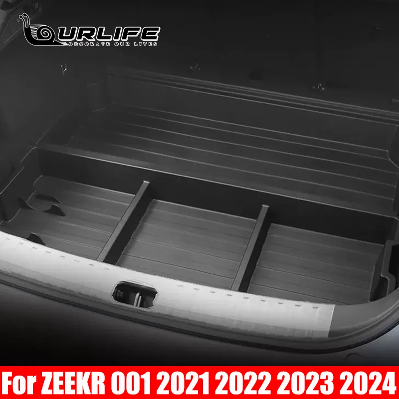 

For ZEEKR 001 2021 2022 2023 2024 Accessories Selected ABS material injection molded trunk storage box for automobiles