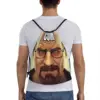 Custom Breaking Bad Drawstring Backpack Women Men Gym Sport Sackpack Foldable Walter White Meme Training Bag Sack 5