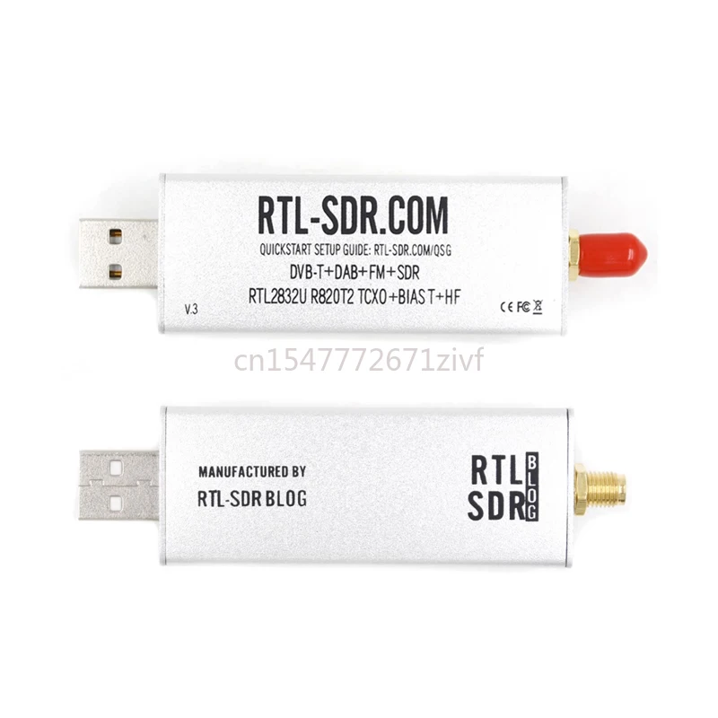 

RTL-SDR V3 R820t2 RTL2832U 1ppm TCXO SMA Rtlsdr, беспроводное программное обеспечение