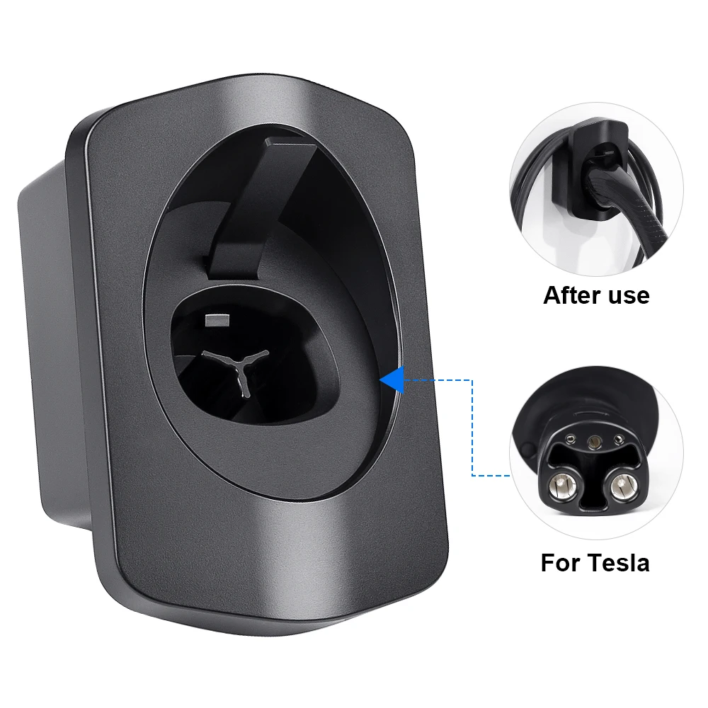 IPENGEN EV Ladegerät Stecker Halter Ständer für TESLA Typ1 Typ2 GBT Standard Elektrische Ladegerät Wand Halterung Schutz Wand – Detail 7