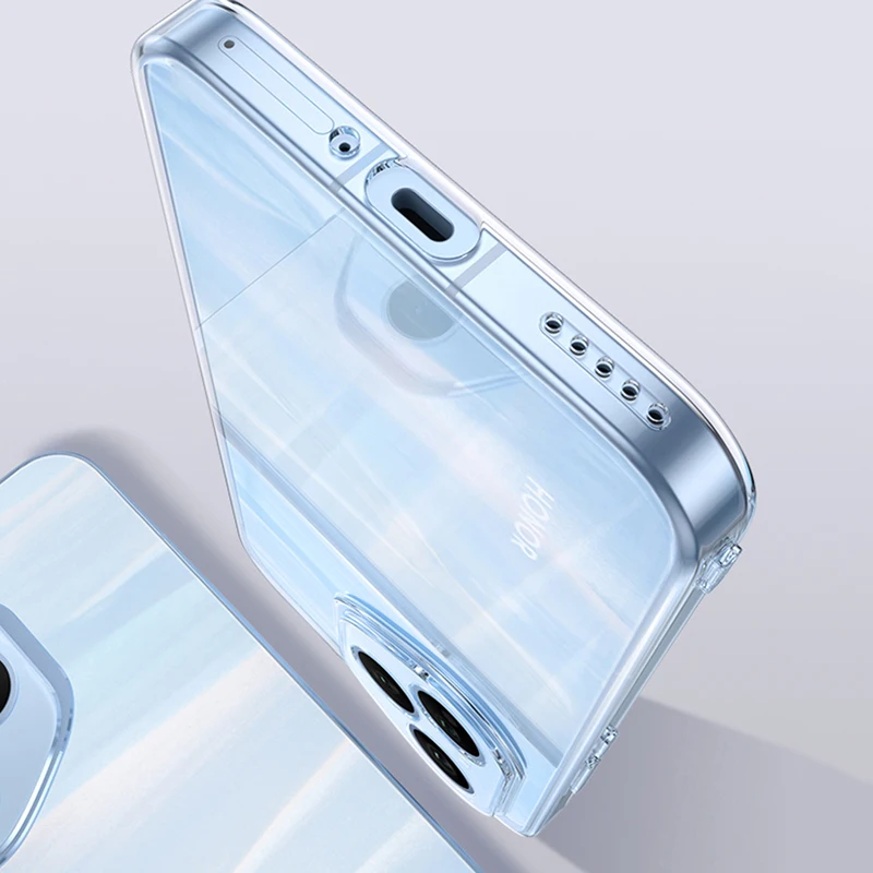 Luxury Clear Silicone Soft Case - Ultra Thin Transparent Back Cover Coque