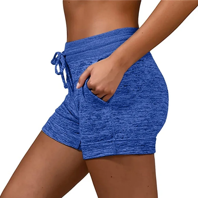 Summer women's shorts sports hip lift fitness pants high waist elastic yoga pants women shorts hotpants