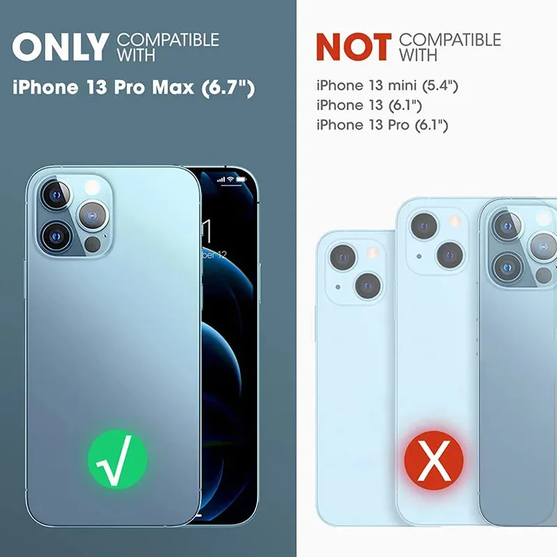 For iPhone 13 Pro Max Case 6.7 inch (2021 Release) SUPCASE UB Style Premium Hybrid Protective Bumper Case Clear Back Cover Caso 2