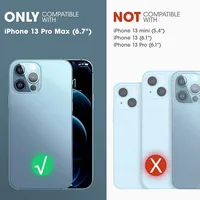 For iPhone 13 Pro Max Case 6.7 inch (2021 Release) SUPCASE UB Style Premium Hybrid Protective Bumper Case Clear Back Cover Caso 2