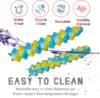 New and unique creative slow rebound venting silicone suction cup caterpillar toy pinching parent-child interaction 4