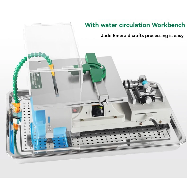 Carving Machine Grinder Small Jadeite Raw Stone Cutting Machine, Sawing Machine,