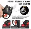 30mm Electric Pruner Shear 2 Gears Cordless Fruit Tree Bonsai Pruning Shears Electric Scissors Shrub Branch Pruning Power Tool 5
