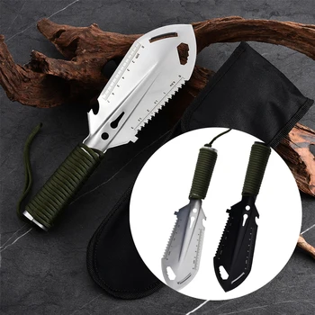 Folding Shovel Gardening Tools Tool Garden Small Hand Multifunctional Work Survival Mini Utensils Accessories Tourist Spatula