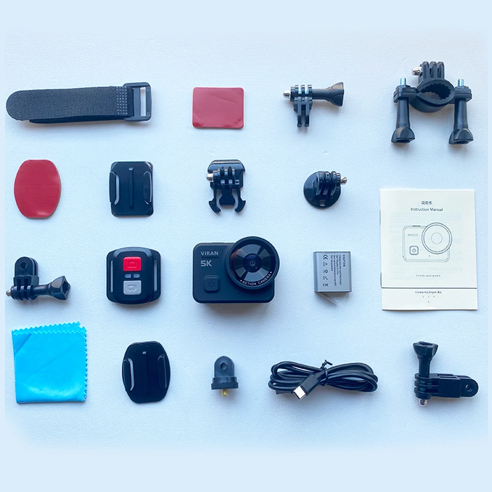 Action Camera 4K bicycle camera Electronic Stabilizer Action cam WiFi 5k Sport camera Helmet Video Recording Cameras for go pro 3