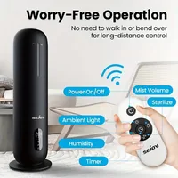 Sejoy 8L Humidifier Large Room Ultrasonic Cool Mist Essential Oil Diffuser Timer Humificador 2