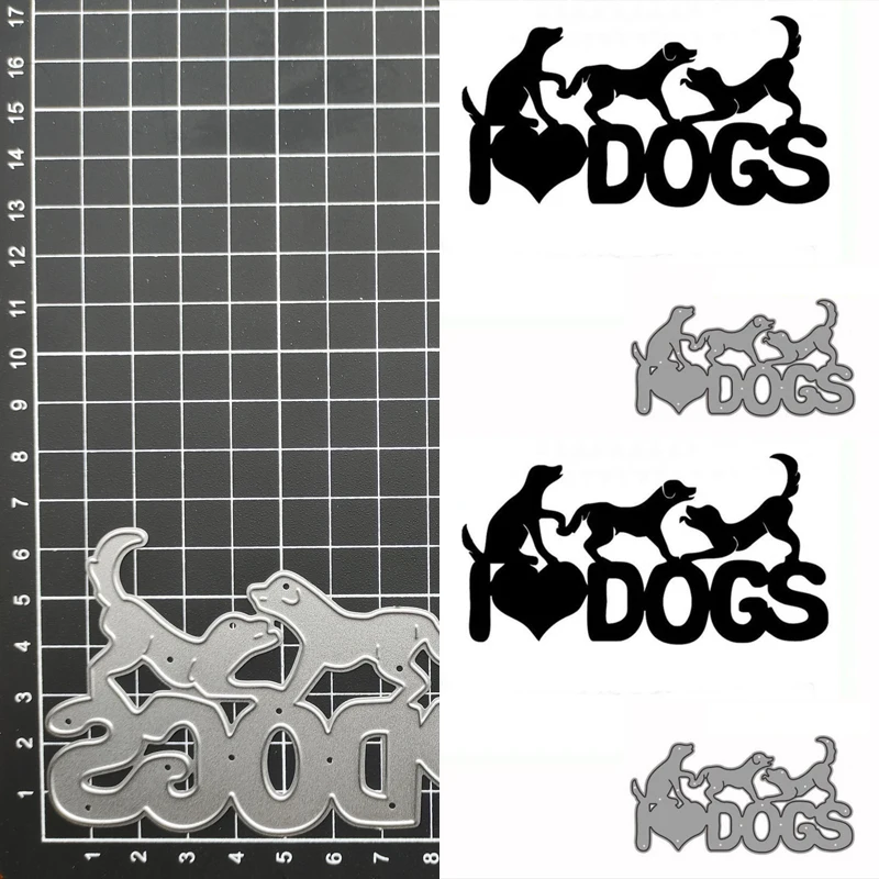 

New Metal Cutting Dies Animal Dog Scrapbook Embossing Craft Jesus Die Cut Album Paper Card Making Tool Blade Punch Stencils