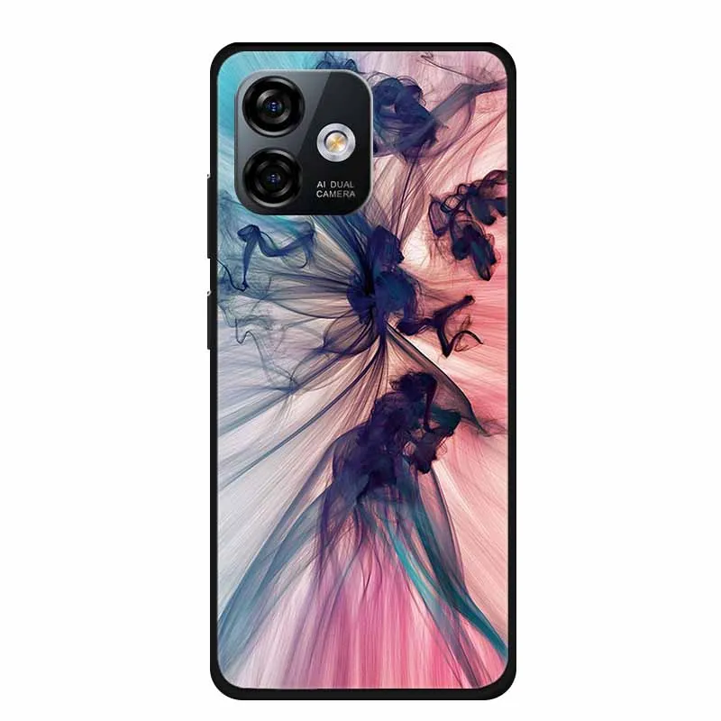 Luxury Black TPU Soft Silicone Phone Case - Fashionable Protective Cover