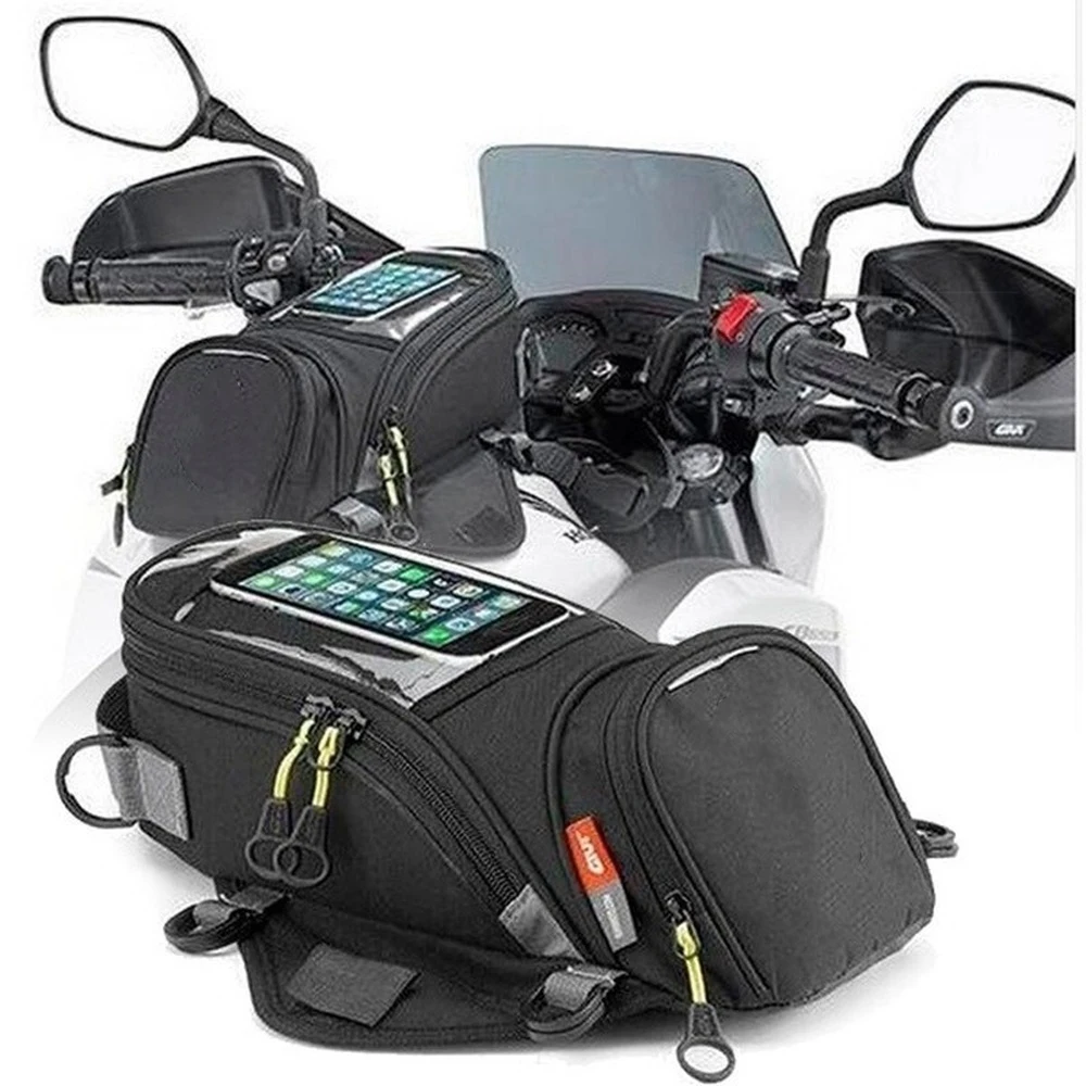 방수 모터 탱크 백, 블랙 오일 연료 탱크 백, 마그네틱 오토바이 안장 백, 싱글 숄더 백, 오토바이 백팩 