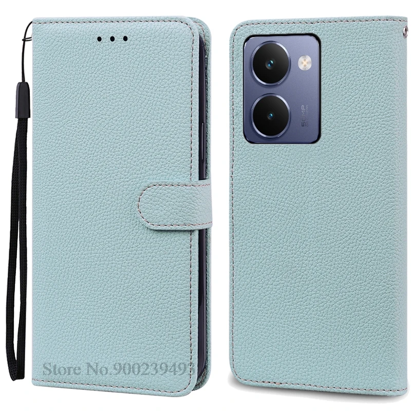 Leather Wallet Flip Case with Stand - Premium Protective Cover and Holder