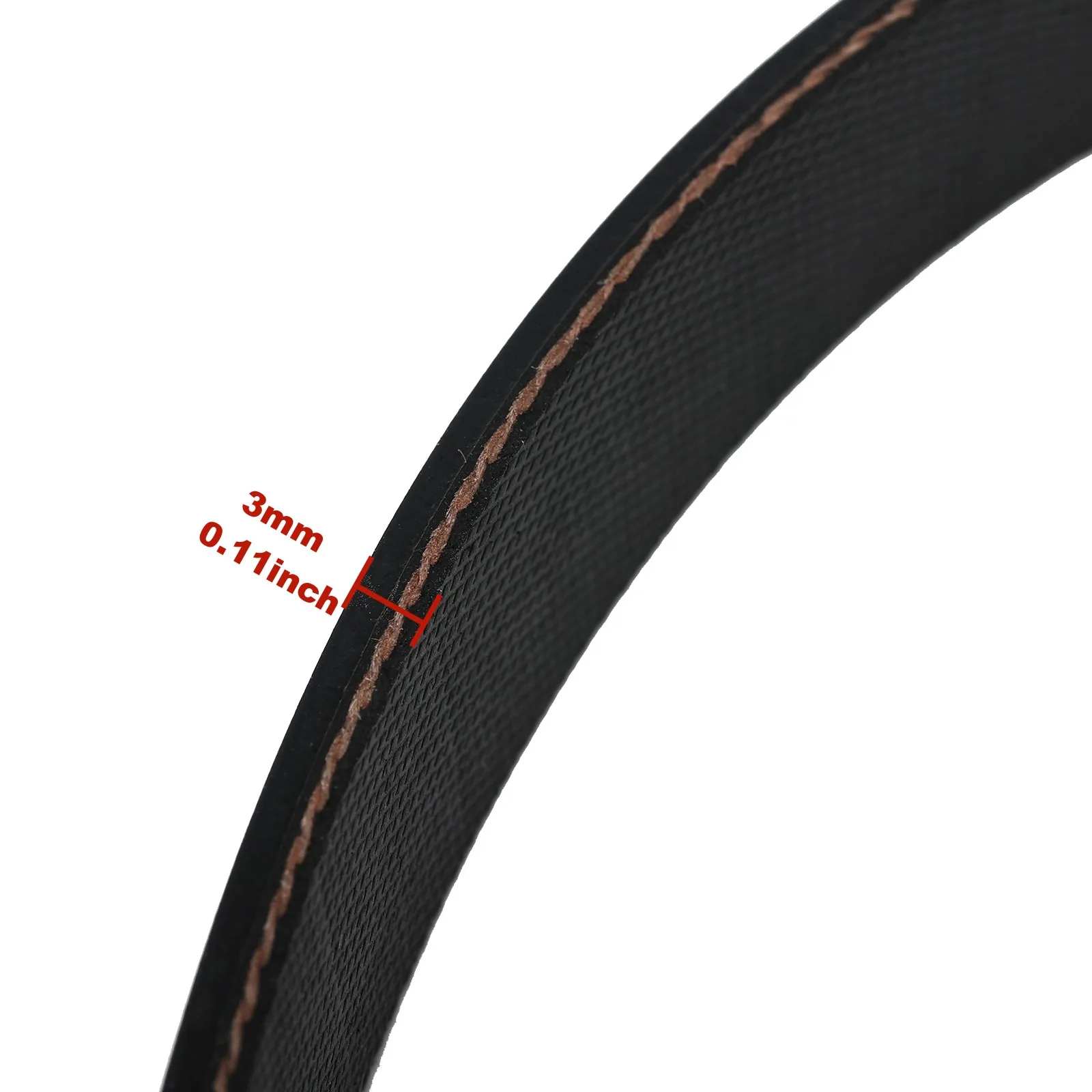 Rubber Belt Transmission Drive Belt 1Pcs Lawn Mower Drive Rubber Belt PJ490