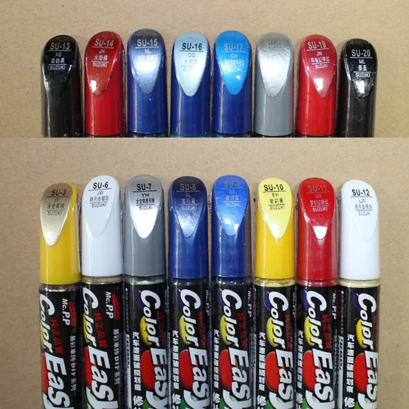 Car scratch repair pen, auto paint pen for Suzuki Swift SX4 VITARA S-CROSS, auto painting pen