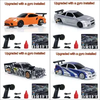 US Stock Toys 1/43 Scale RTR RC Drift Car Gyro Race Car 4WD Ready to Run Mini Car Toy High Speed Vehicle Finished Model for Gift 2