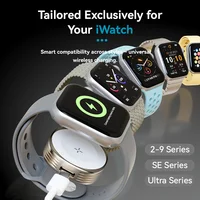 VYVYLABS charge sans fil montre magnétique Portable chargeur rapide sans fil Smartwatch taux de rafraîchissement pour iWatch série 6 5 3 2 1 2