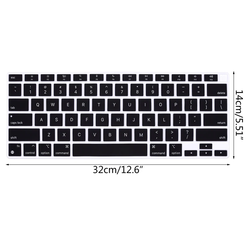 A9LC-영어 키보드 스티커, macbookAir 13 2020 M1 키보드용 레터링 포함, 교체 보호 필름