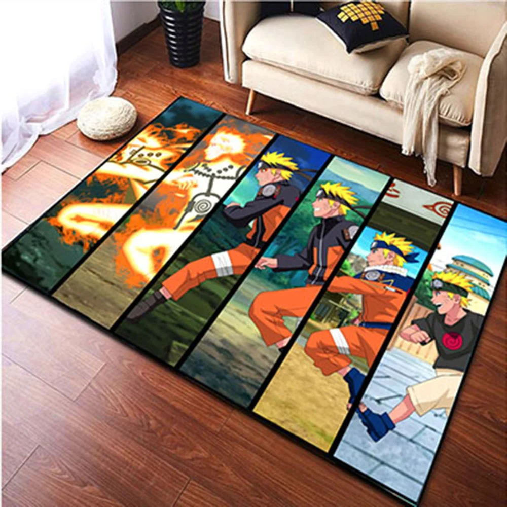 CLOOCL Japan Anime Hatake Kakashi Large Carpet Anti Slip Rug